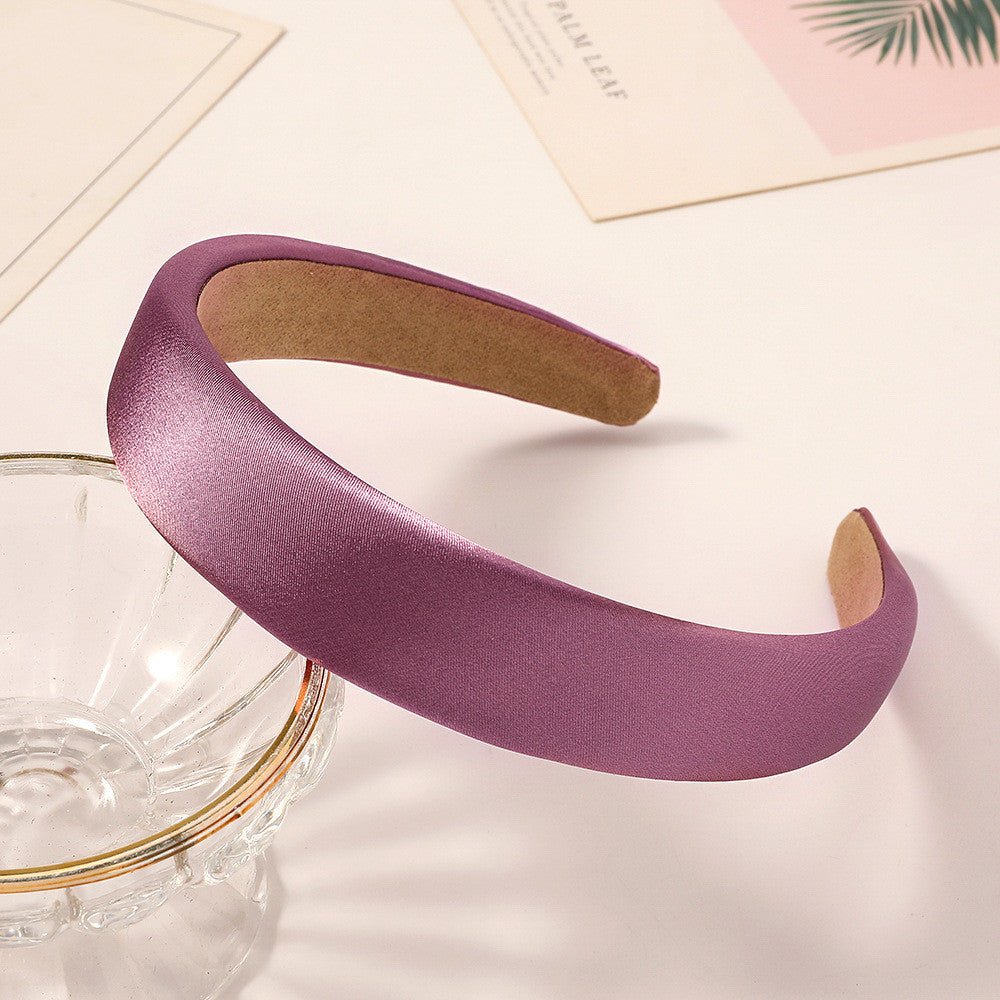 Bandeau Cheveux Rétro en Satin & Éponge - Beige - Soin & GrâceSoin & GrâcePurple564d3a5cb0e875938cbaf2cfc81d33d1