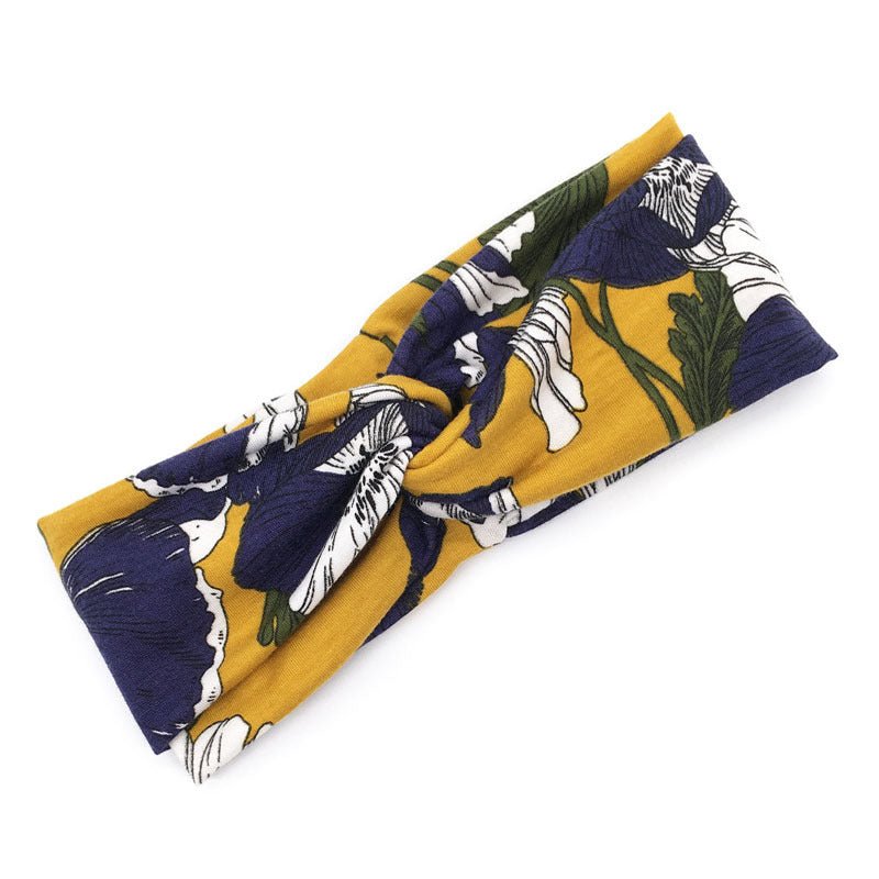 Bandeau Croisé Floral Cheveux - 10 Styles - Soin & GrâceSoin & Grâce5styleba653957269857b2ec8136791611ba36