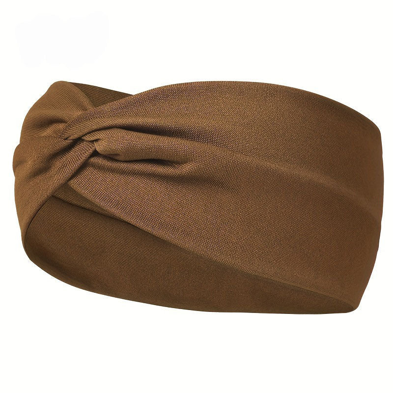 Bandeau Large Élastique Sport Yoga - Noir - Soin & GrâceSoin & GrâceLight Brown87b369db25542ce8c2465028b8b1cf30