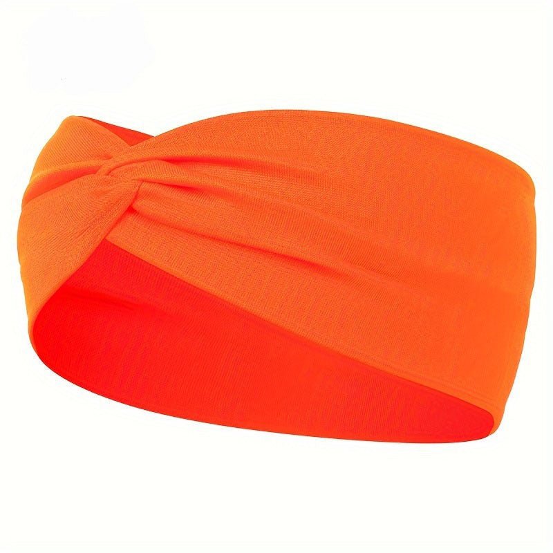 Bandeau Large Élastique Sport Yoga - Noir - Soin & GrâceSoin & GrâceOrangeaf6c7be471900a649844539eb606f6cc