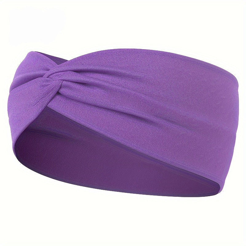Bandeau Large Élastique Sport Yoga - Noir - Soin & GrâceSoin & GrâceDark Purple865c4d92e89c69229efd541ecba2e90b