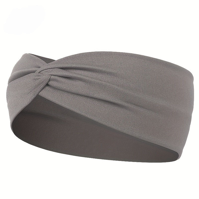 Bandeau Large Élastique Sport Yoga - Noir - Soin & GrâceSoin & GrâceDark Grayfd1d44a9e85fb16829df771e6c7a51a1