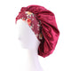 Bonnet de Nuit Bohème Imprimé - Noir - Soin & GrâceSoin & GrâceRedFree Size87b5c323038021cf70db68d83f977298