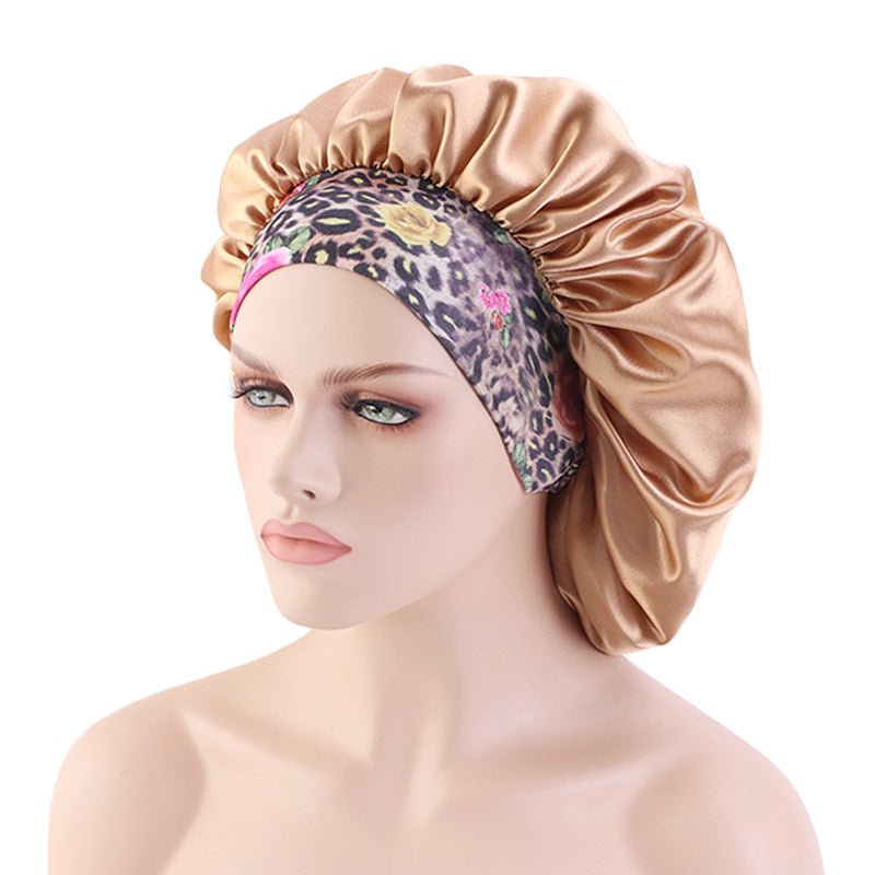 Bonnet de Nuit Bohème Imprimé - Noir - Soin & GrâceSoin & GrâceBlackFree Sizeba7acb89e31acce88f2ef33b0f567af9