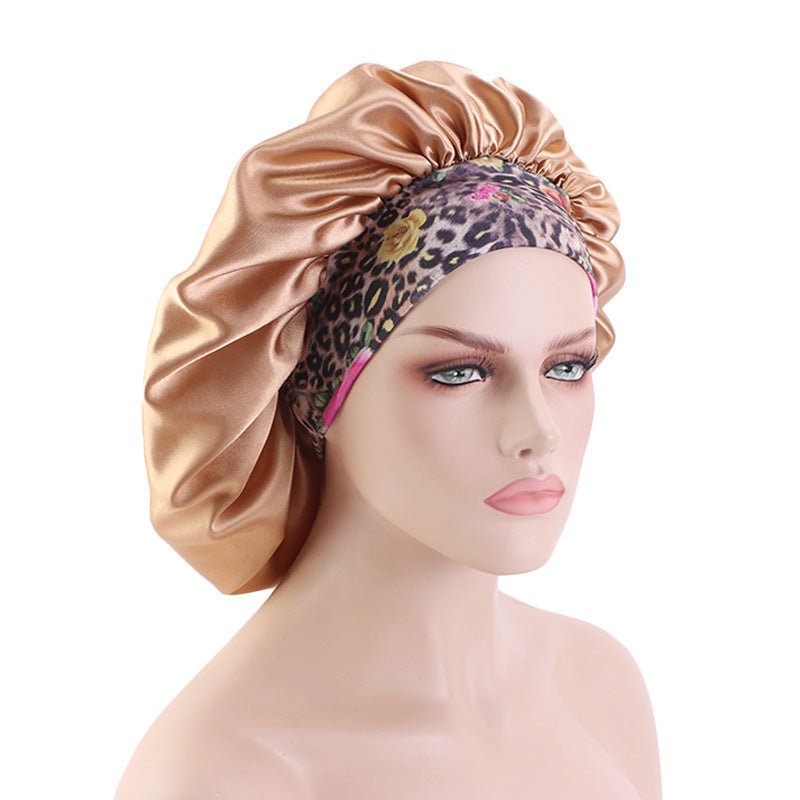 Bonnet de Nuit Bohème Imprimé - Noir - Soin & GrâceSoin & GrâceBlackFree Size9053623e7abd33ad825d9d57c54995fc