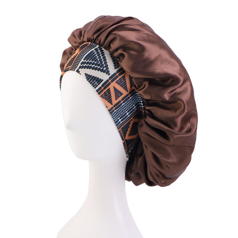 Bonnet de Nuit Bohème Imprimé - Noir - Soin & GrâceSoin & GrâceCoffeeFree Sizea9fc589c3f297aacfd278394ae02d9a8