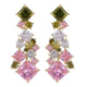 Boucles d'Oreilles Carrées Géométriques Pierres Colorées - Bleu & Violet - Soin & GrâceSoin & GrâceYellow5c56df04ab008d2b88de4d59153c2704