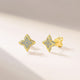 Boucles d'Oreilles Clou Étoile 4 Branches Argent S925 Plaqué Or - Moissanite D-VVS1 - Soin & GrâceSoin & GrâcePlatinum gold53dd95ec53451510ef7088c87b0abd84