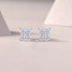 Boucles d'Oreilles Clou Trèfle en Argent S925 Plaqué Or - Moissanite D-VVS1 - Soin & GrâceSoin & GrâceA pair50e2728099593ab46b702572bb229958
