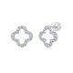 Boucles d'Oreilles Clou Trèfle Ouvert Argent S925 Platiné - Moissanite D-VVS1 - Soin & GrâceSoin & GrâceA pair2f234baf5f1dfd5eb2c5b67984f7f7c1