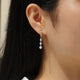 Boucles d'Oreilles Pendantes 3 Pierres Argent S925 Plaqué Platine - Moissanite D-VVS1 - Soin & GrâceSoin & GrâceA pair97f375eab67cd2be3a94710d1787d61b