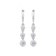 Boucles d'Oreilles Pendantes 3 Pierres Argent S925 Plaqué Platine - Moissanite D-VVS1 - Soin & GrâceSoin & GrâceA pairf781010aa4909ea4fabb93e34804f65a