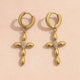 Boucles d'Oreilles Pendantes Croix Serties de Strass - Acier Inoxydable - Soin & GrâceSoin & Grâce1327ca1fbba3d16cc9f01ed7988b18dff