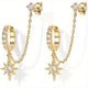 Boucles d'Oreilles Pendantes Étoile & Chaîne Cristal - Doré - Soin & GrâceSoin & GrâceGold7d41994ec0b53e59e9ff902d81e5406c