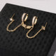 Boucles d'Oreilles Pendantes Étoile & Chaîne Cristal - Doré - Soin & GrâceSoin & GrâceGold92d6d8f44e80ce214a80121adb50dcb5