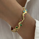 Bracelet Acier Inoxydable Torsadé Motif Serpent - Style Rétro - Soin & GrâceSoin & GrâceBR26Y0314 390441b4064186b428a27e3bec7a98812