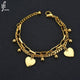 Bracelet Chaîne Charm Cœur Multicouche - Acier Inoxydable - Soin & GrâceSoin & GrâceGold73192431ad8981da22baa4e195a60d38