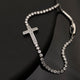 Bracelet Croix Full Diamants Style Rétro Doré - Soin & GrâceSoin & GrâceSilver73541e6ec3d323f549017d89233be9ba
