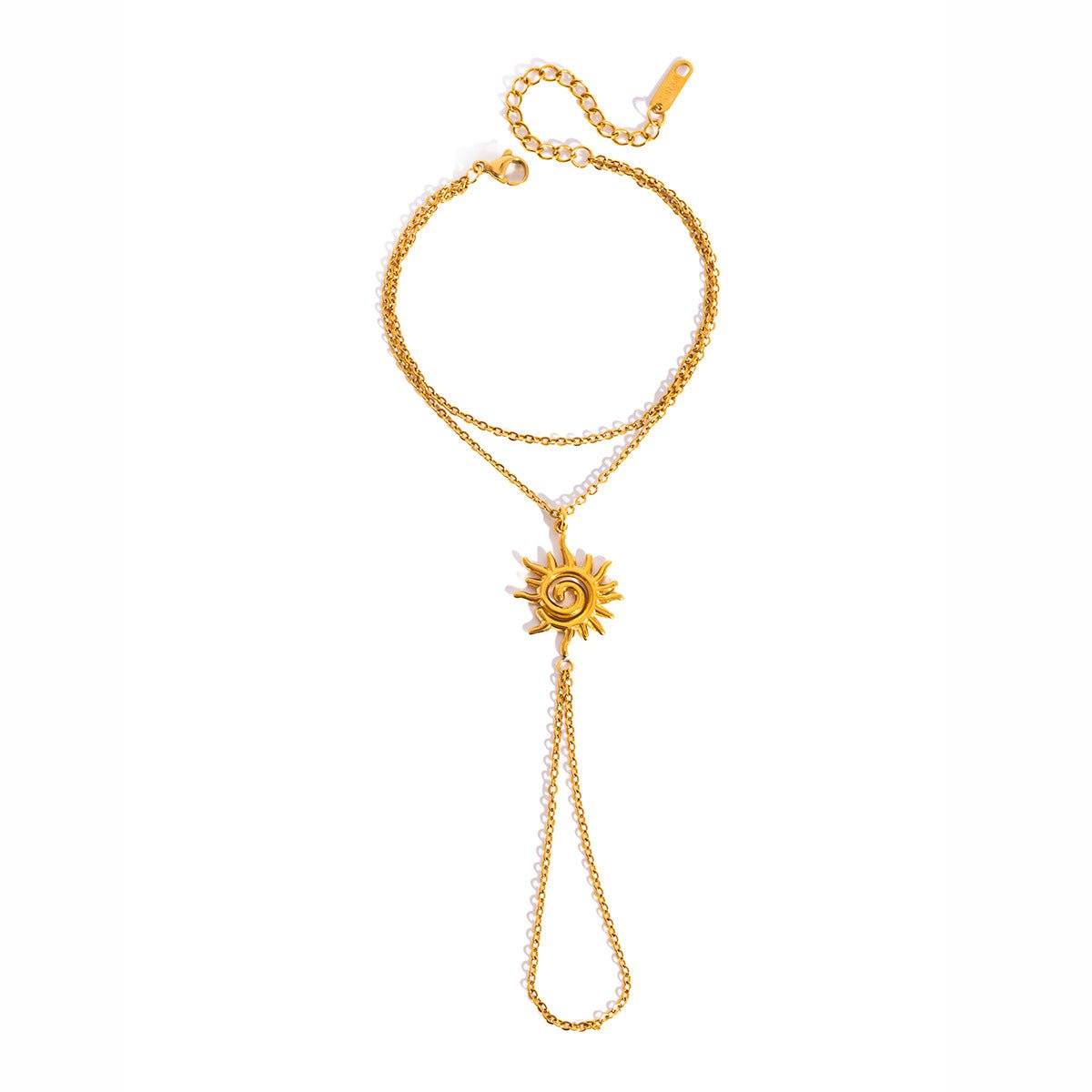 Bracelet Double Rangs Style Spirale Soleil en Acier Inoxydable - Soin & GrâceSoin & GrâceJDB03013122dd99db2f46f5765bb7be68b969a74d1