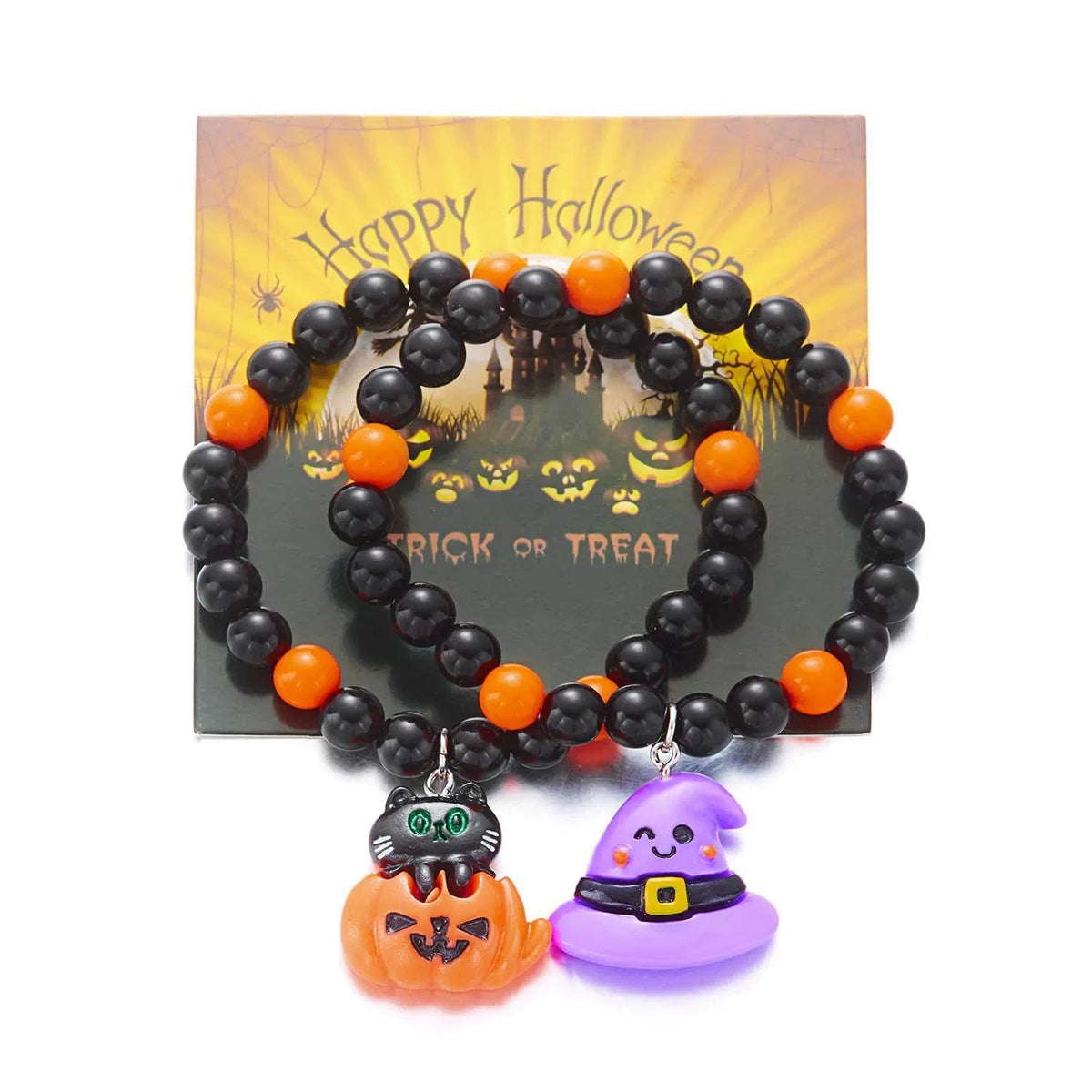 Bracelet Halloween Citrouille, Fantôme & Chauve-Souris - Style B - Soin & GrâceSoin & GrâceC Style87e243f12a92e989696fa5035540e385