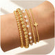 Bracelet Multi-Rangs Perles & Croix Doré - Style Spirituel Tendance - Soin & GrâceSoin & GrâceGoldfc380d189aa996525086804d2f2bce7c
