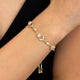 Bracelet Zircon Étoile & Lune avec Pompons - Bijou Céleste - Soin & GrâceSoin & Grâce0214K Gold 0603ffca76440e1d21f8f5a038bef9debef2
