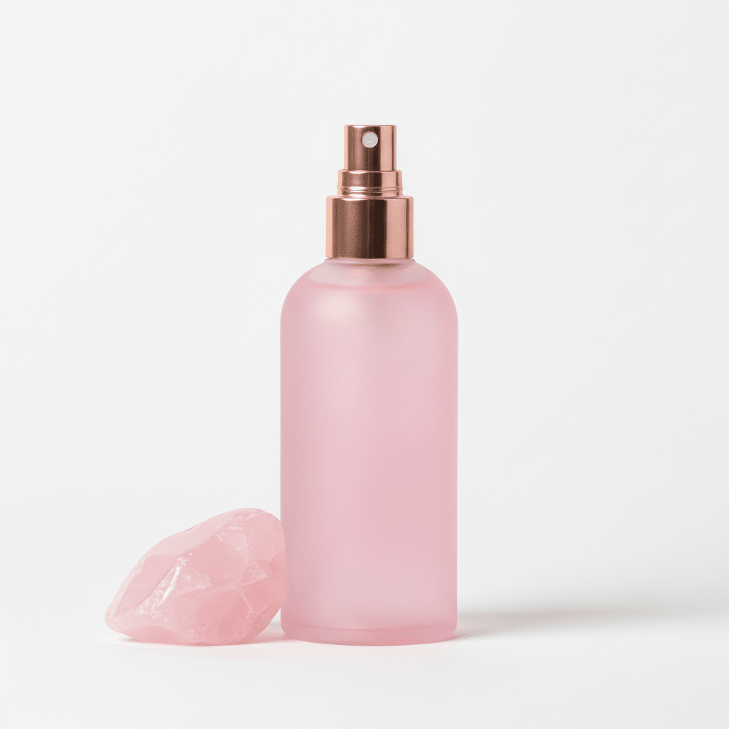 Brume Corps Parfumée Rose — Douceur 150ml - Soin & GrâceSans marqueBrume Rose Quartz - fond blanc