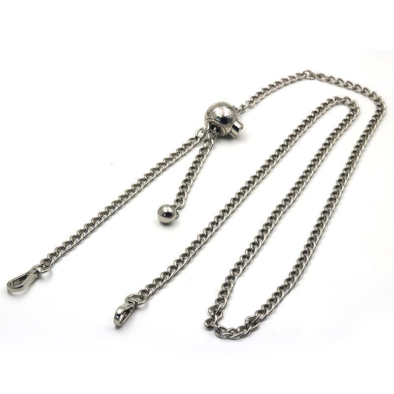 Chaîne de Sac Perles Dorées Ajustable - Soin & GrâceSoin & GrâceSilverbf92a84ca68ddb9a62b59c2d8a0f942f