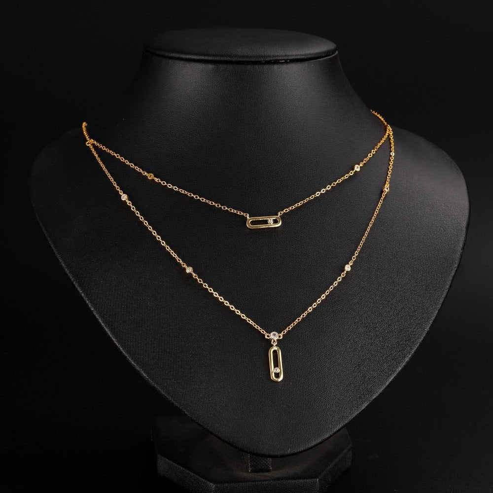 Collier Carré Luxe Zircon Or - Style Européen Haut de Gamme - Soin & GrâceSoin & GrâceNp2316 necklace gold51b5086e20337d38ec33bbfbcdb18d16