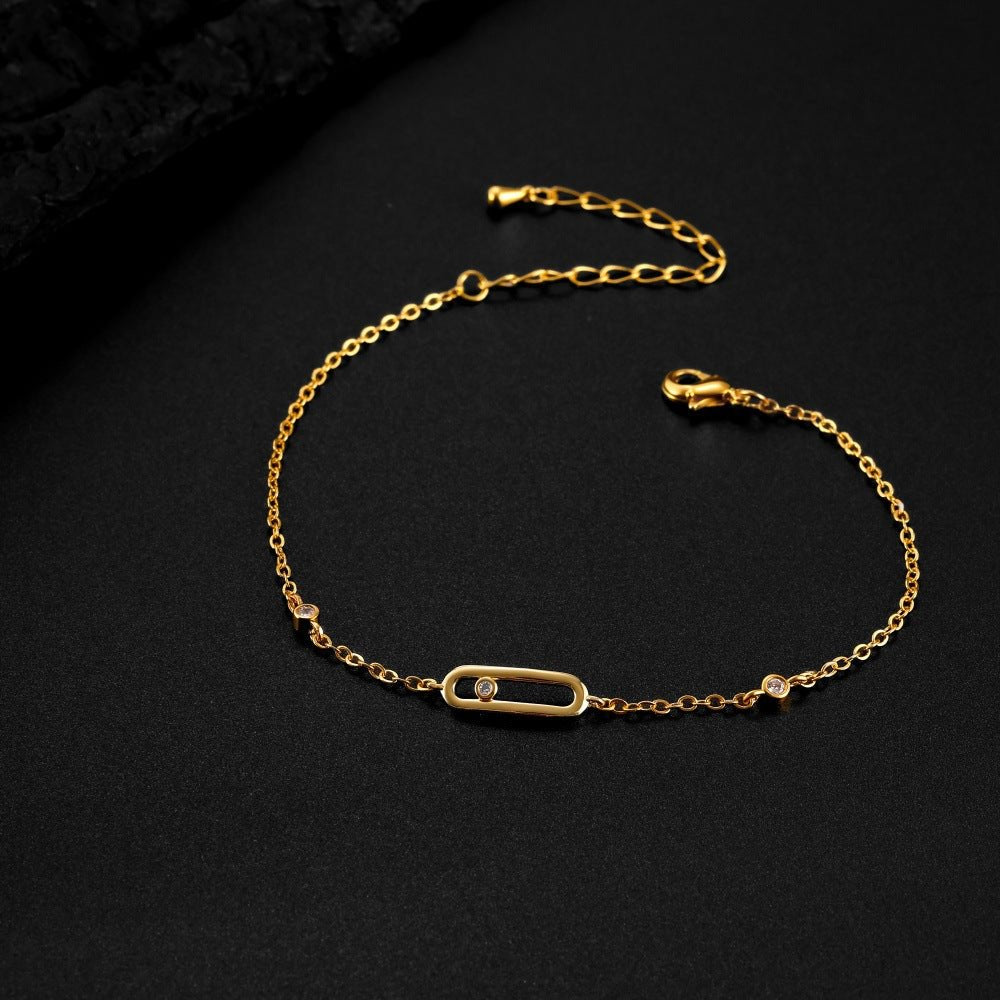Collier Carré Luxe Zircon Or - Style Européen Haut de Gamme - Soin & GrâceSoin & GrâceBp2300 bracelet gold2731b8131a122671b620da7826ec5473