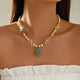 Collier Choker Style Océan Coquillage Conque Design Tressé & Pierre Synthétique - Soin & GrâceSoin & GrâceStyle 1801c7aceed8e43f6e3b043f5b686626