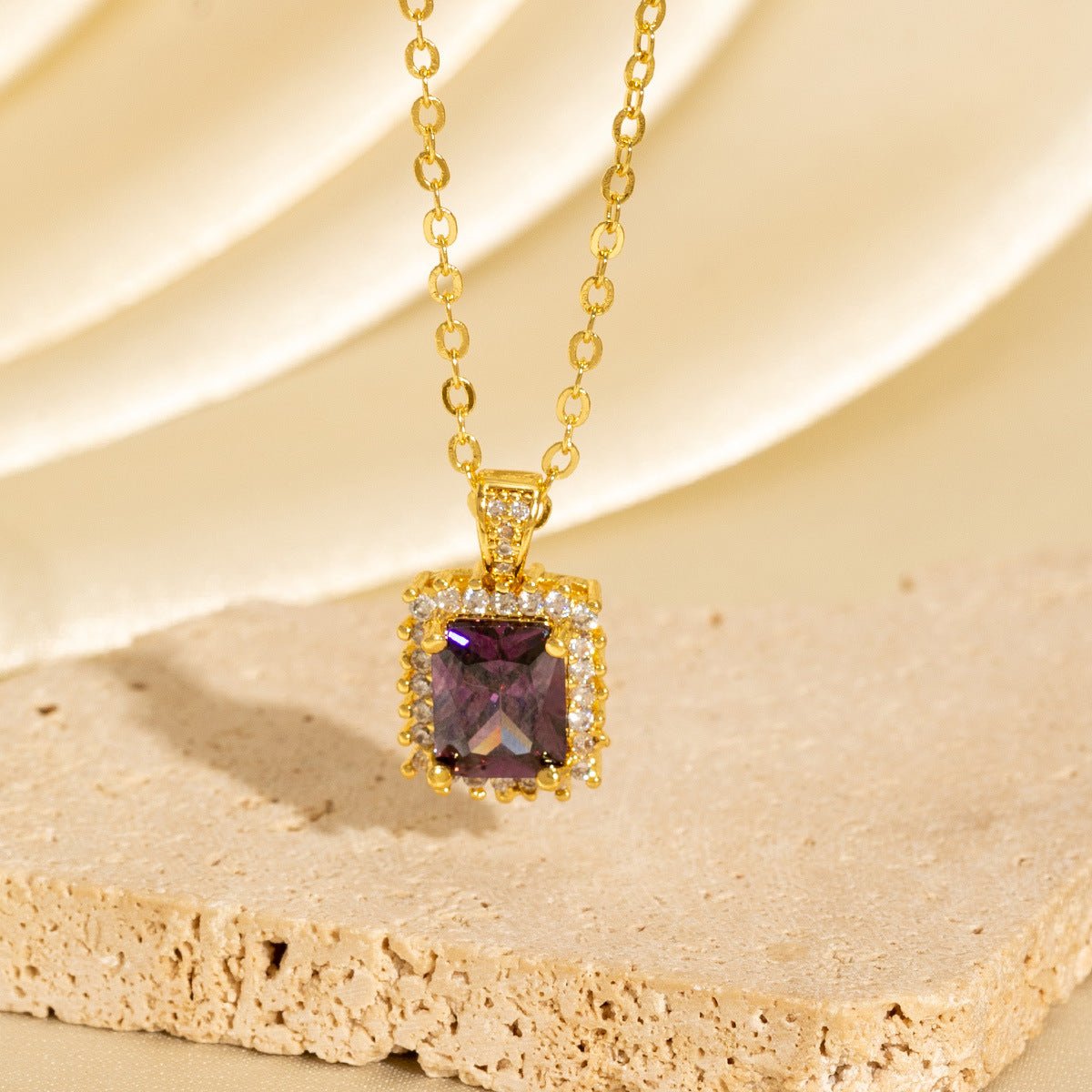 Collier Sautoir Zircon Carré Full Diamant Or 18K - Style Luxe - Soin & GrâceSoin & GrâceNE0132 SQ ST0218K1d6dc63fe4f62658d5dab41d5613c87f