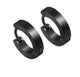 Créole Ronde Punk en Acier Inoxydable - Unisexe Noir & Argent - Soin & GrâceSoin & GrâceBlack8552d3e964c775b3378ce93e94c4f7af