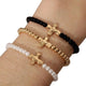Ensemble Bracelets Charm Croix & Cœur - Perles Style Plage - Soin & GrâceSoin & GrâceKC Gold Cross27fd399ad83b7040dfbcf6df79ea760e