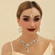 Parure de Mariage 3 Pièces - Collier, Boucles d'Oreilles & Tikka Doré Strass - Soin & GrâceSoin & GrâceStyle 128a55ab77f1053459b5ded020311888d