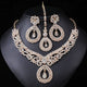 Parure de Mariage 3 Pièces - Collier, Boucles d'Oreilles & Tikka Doré Strass - Soin & GrâceSoin & GrâceStyle 2d76e29bf04b8c7141450524131ba4ed