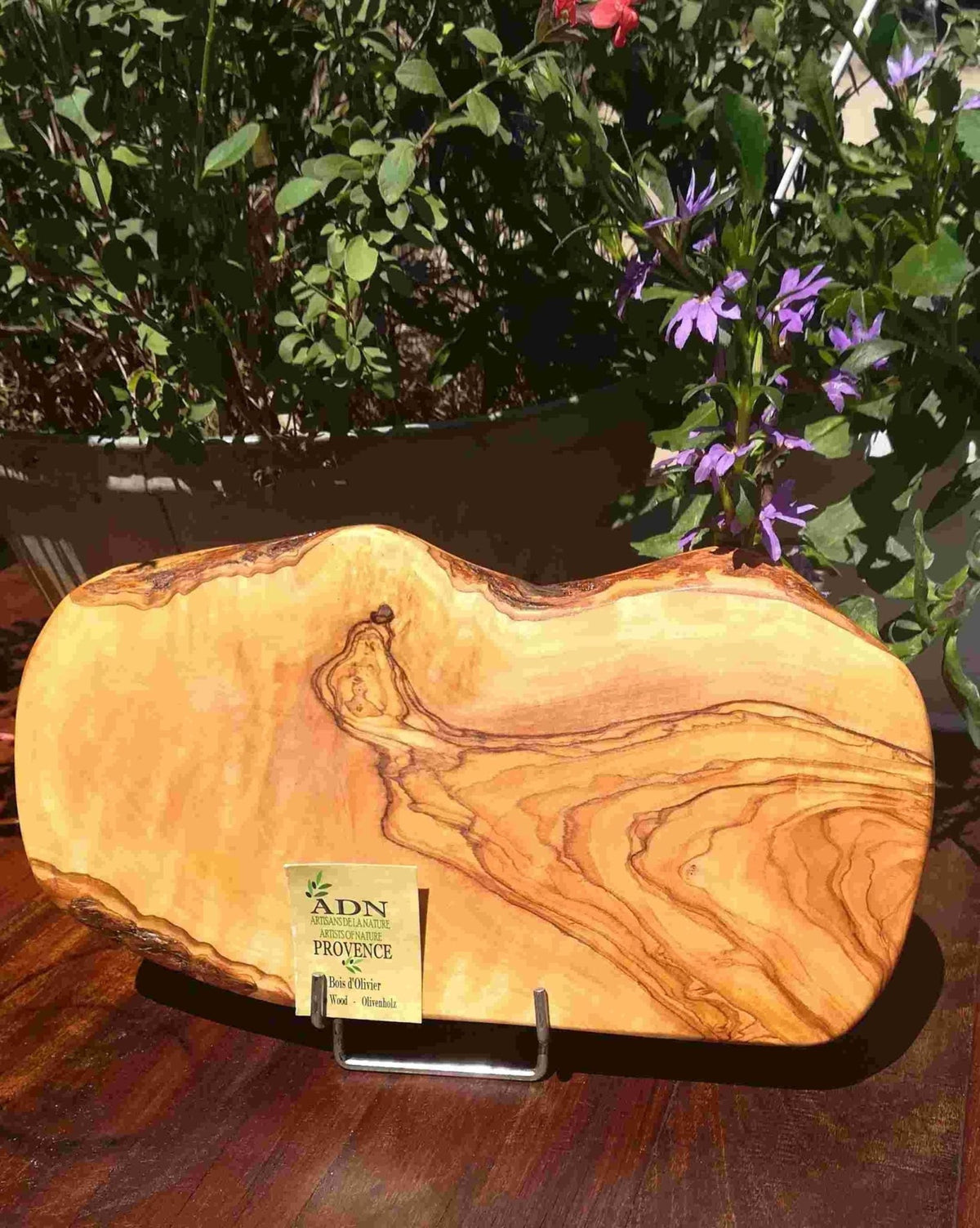 Porte-savon Bois d'Olivier Naturel - Soin & GrâceSavonnerie de la CigognePorte-savon Bois d'Olivier Naturel