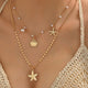 Ras-de-Cou Multi-Rangs Étoiles de Mer Coquillages & Perles - Style 1 - Soin & GrâceSoin & GrâceStyle 2469445b69277a92404c7f9ce930c3b1