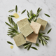 Savon Alep Pur Huile d'Olive Artisanal 120g - Soin & GrâceSoin & GrâceSavon Alep - flat lay