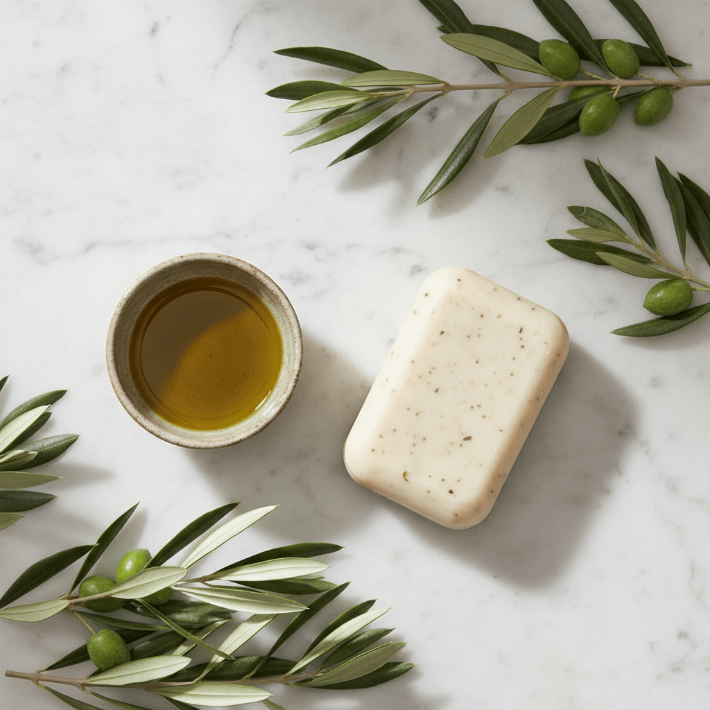 Savon Alep Pur Huile d'Olive Artisanal 120g - Soin & GrâceSoin & GrâceSavon Alep - olive