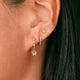 Set 4 Boucles d'Oreilles en Cuivre Serties de Diamants - Doré - Soin & GrâceSoin & GrâceGolden C 3PCS4da9eca807c5d41827602e80fe858d5c