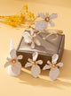 Set Boucles d'Oreilles Fleurs & Perles Naturelles - Noir - Soin & GrâceSoin & GrâceWhite52f959a6afba1b4e1f9eaea51fd35ae2