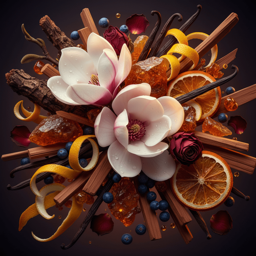 THE BAND FOR HER 2-piece case - Soin & GrâceScalpersIngrédients - magnolia, santal, labdanum, ambre, bergamote, vanille, citron, écorce, genévrier, orange, rose